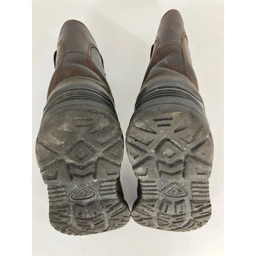 Herman Survivors Work Boots Mens 11 Brown Good Waterproof Leather Safety Toe